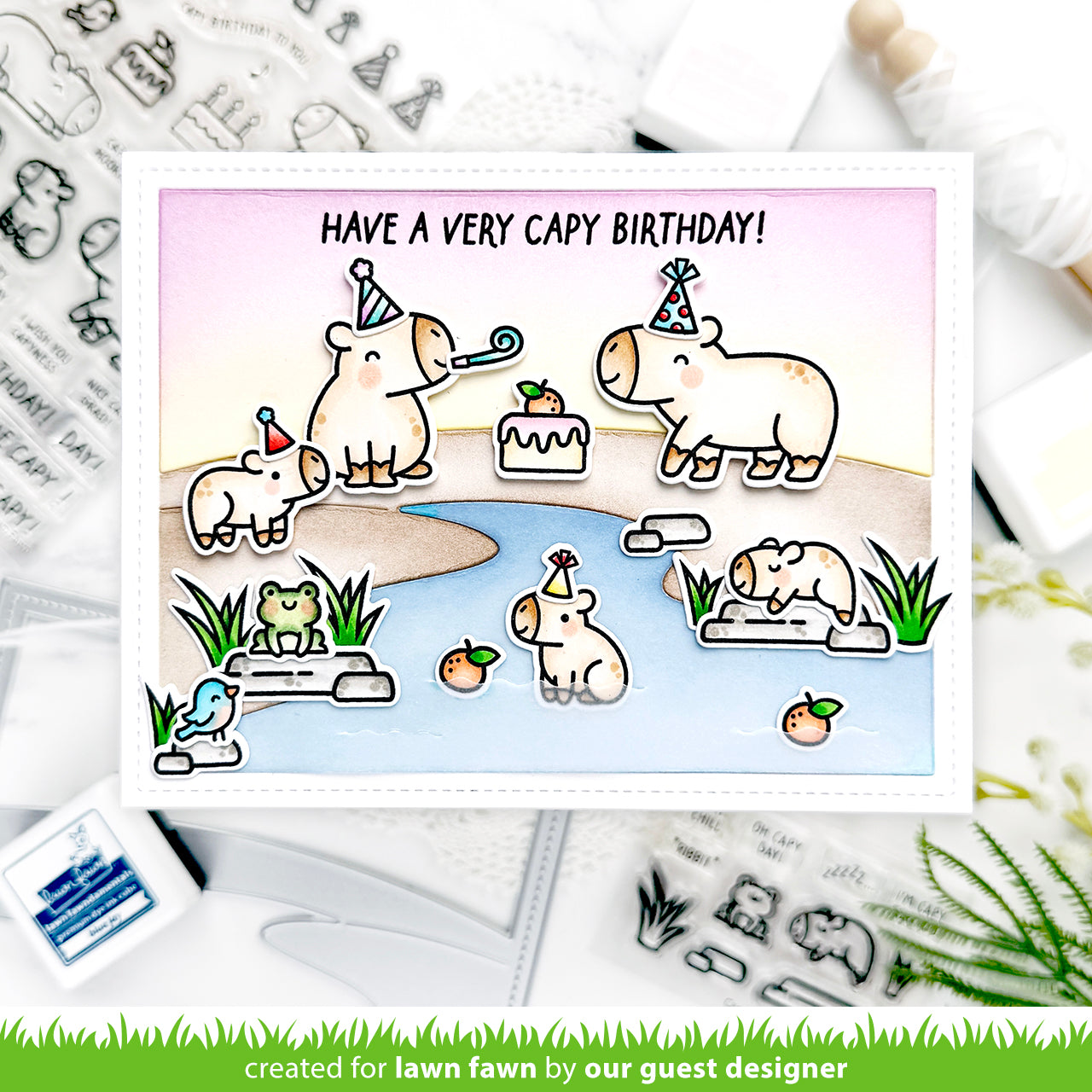 Capybaras! Add-On Stamp Set