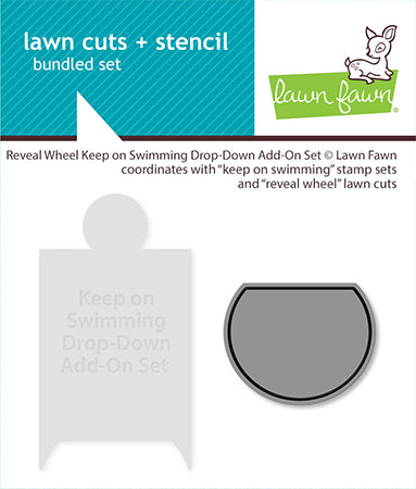 Reveal Wheel Keep On Swimming Drop-Down Add-On Lawn Cuts