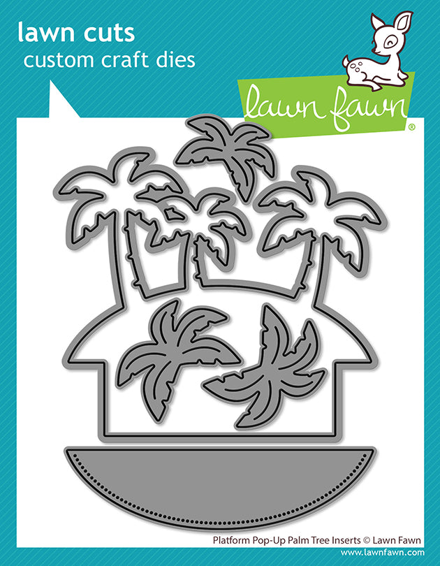 Platform Pop-Up Palm Tree Inserts Lawn Cuts