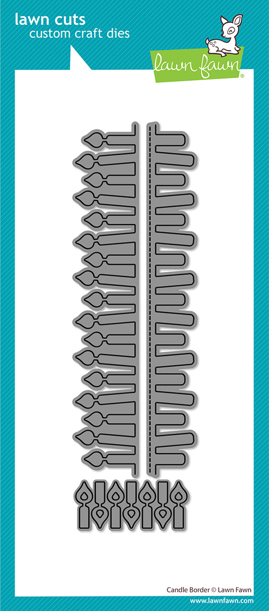 Candle Border Lawn Cuts
