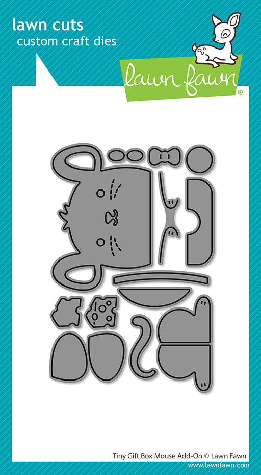 Tiny Gift Box Mouse Add-On Lawn Cuts