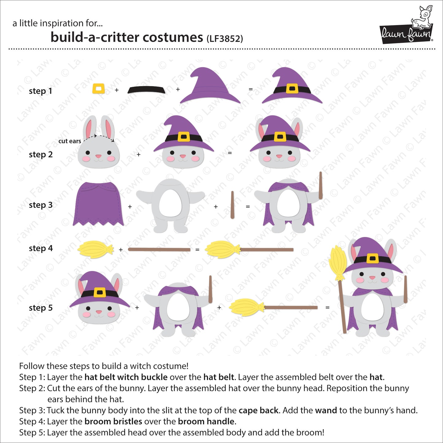Build-A-Critter Costumes Lawn Cuts