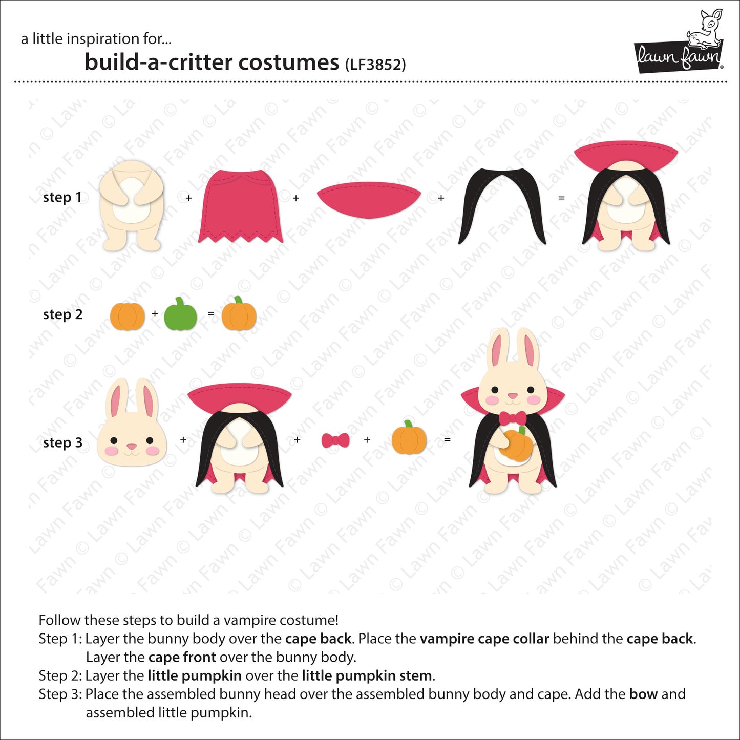 Build-A-Critter Costumes Lawn Cuts