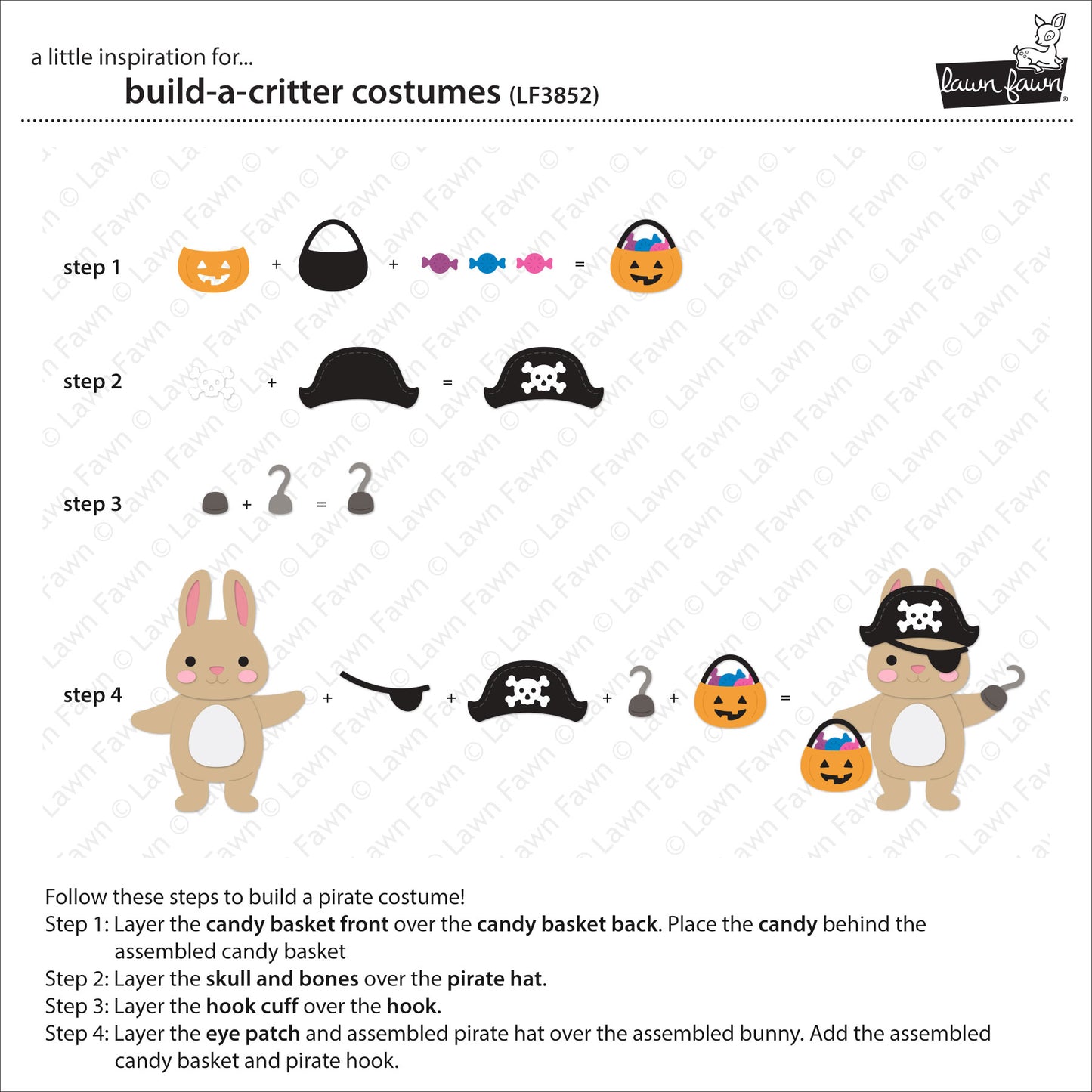 Build-A-Critter Costumes Lawn Cuts