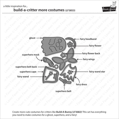 Build-A-Critter More Costumes Lawn Cuts