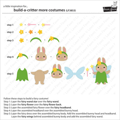 Build-A-Critter More Costumes Lawn Cuts