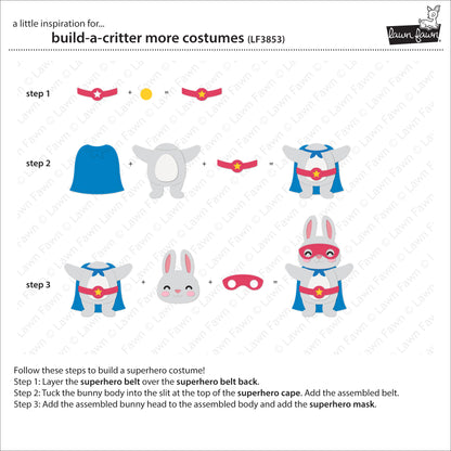 Build-A-Critter More Costumes Lawn Cuts