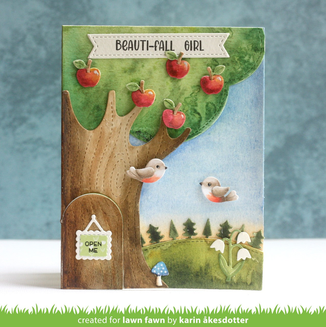Knock Knock, Who's There? Tree Add-On Lawn Cuts