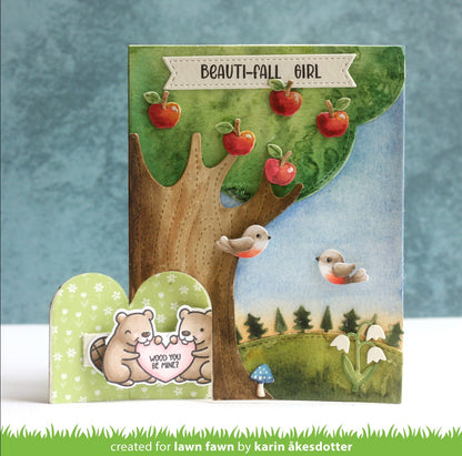 Knock Knock, Who's There? Tree Add-On Lawn Cuts