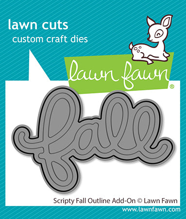 Scripty Fall Outline Add-On Lawn Cuts