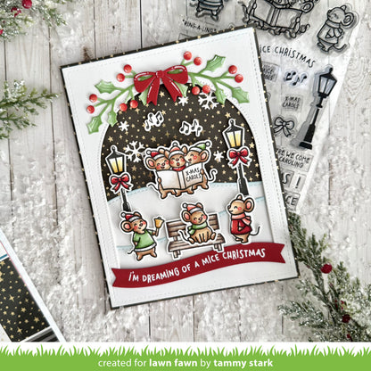 Caroling Mice Stamp Set