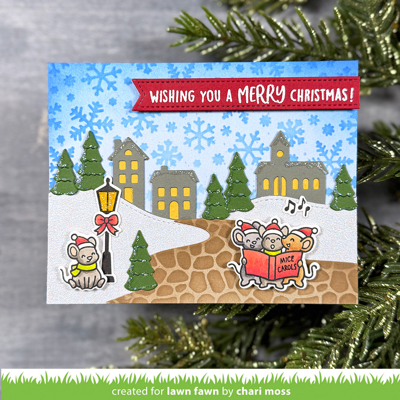 Caroling Mice Stamp Set