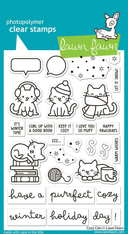 Cozy Cats Stamp Set