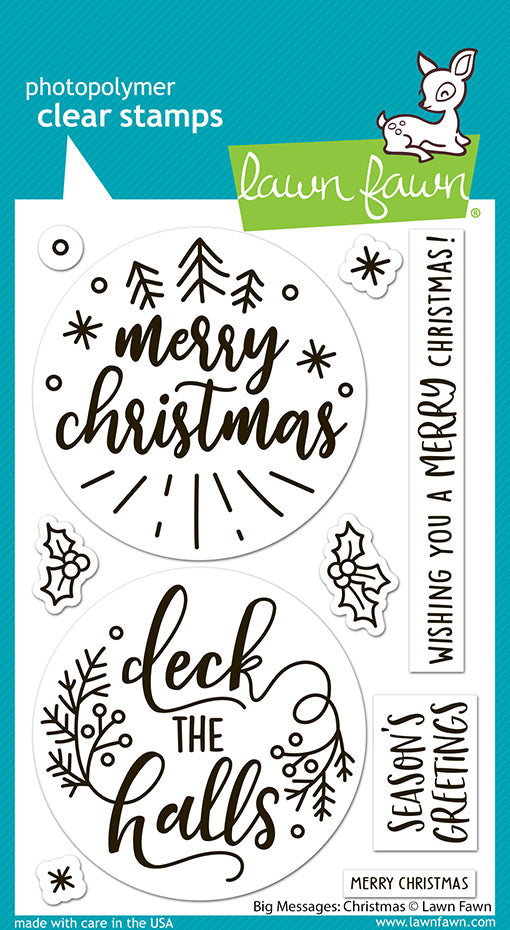 Big Messages: Christmas Stamp Set