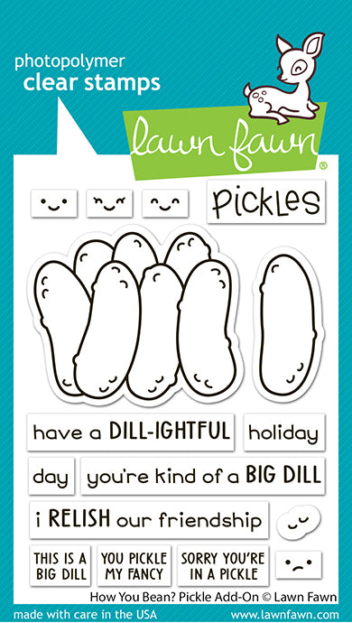 How You Bean? Pickle Add-On Stamp Set