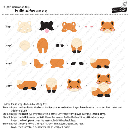Build-A-Fox Lawn Cuts