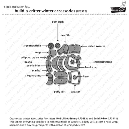 Build-A-Critter Winter Accessories Lawn Cuts
