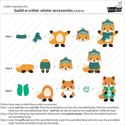 Build-A-Critter Winter Accessories Lawn Cuts