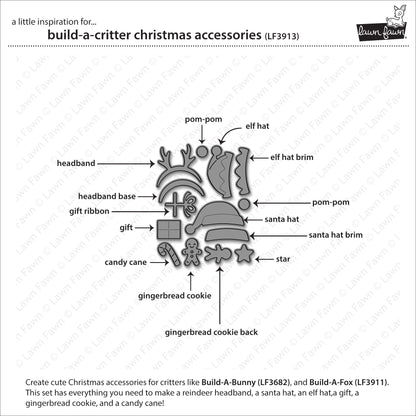 Build-A-Critter Christmas Accessories Lawn Cuts