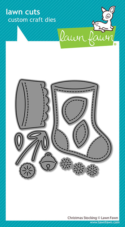 Christmas Stocking Lawn Cuts
