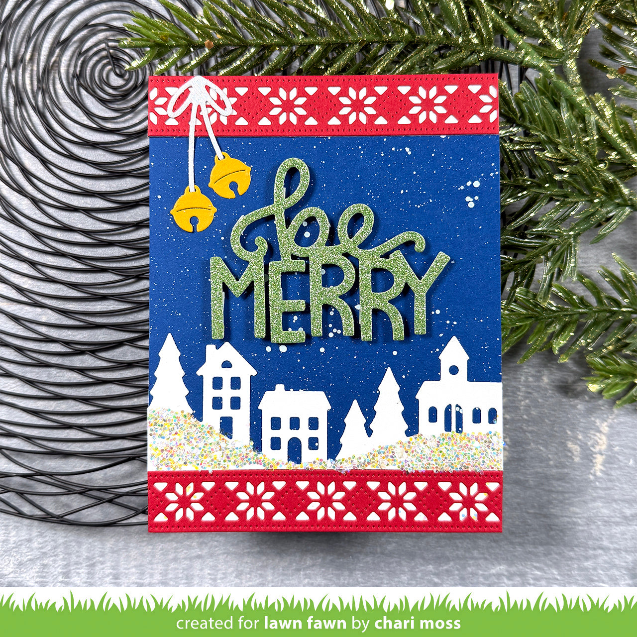 Giant Be Merry Lawn Cuts