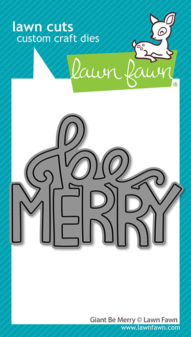 Giant Be Merry Lawn Cuts