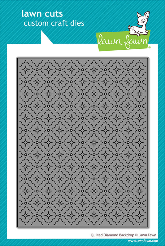 Quilted Diamond Backdrop Lawn Cuts