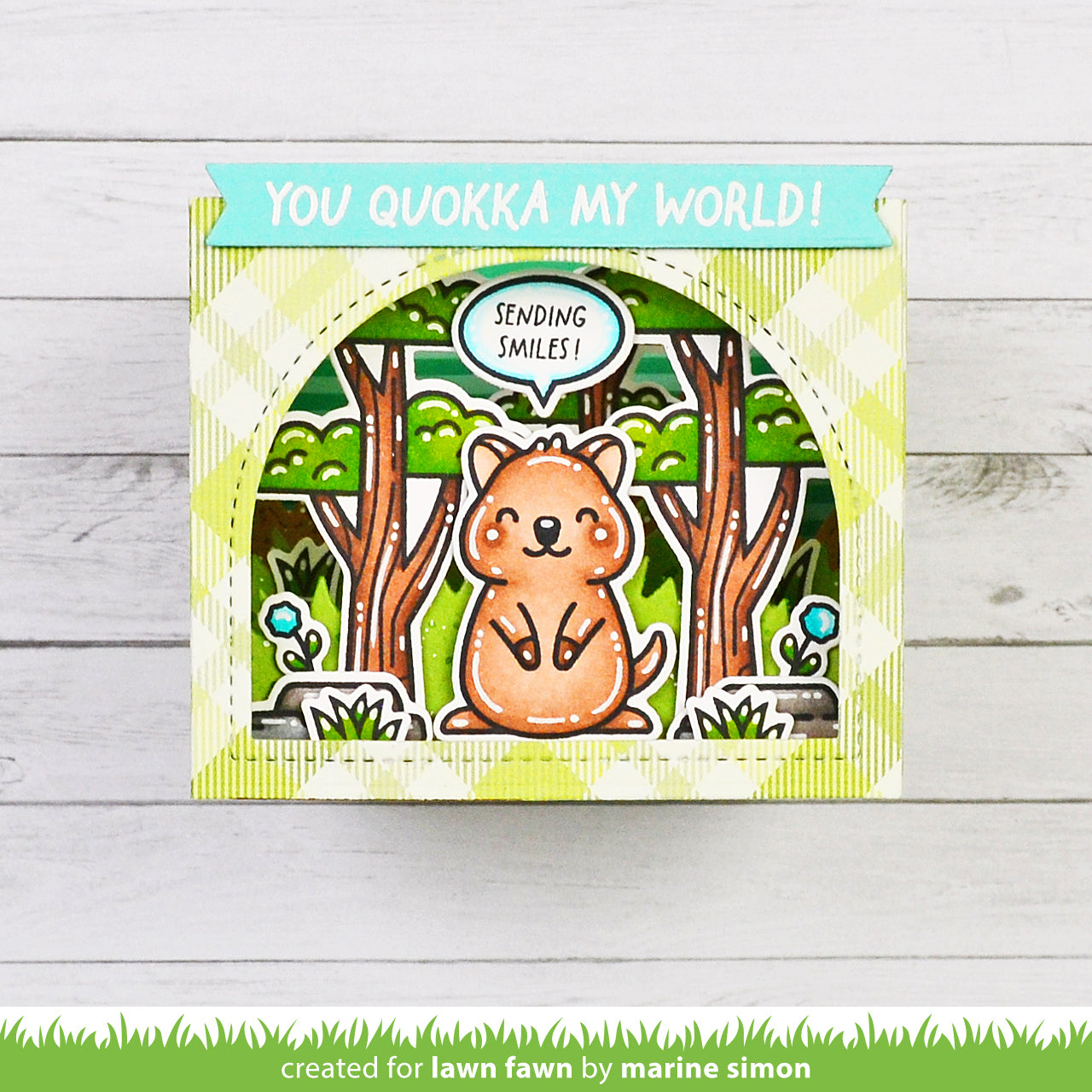 Quokka My World Stamp Set