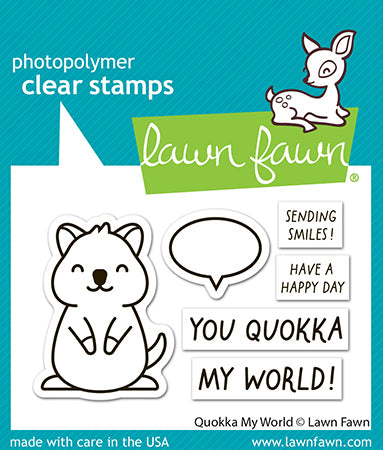 Quokka My World Stamp Set