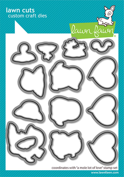 A Mole Lot Of Love Lawn Cuts