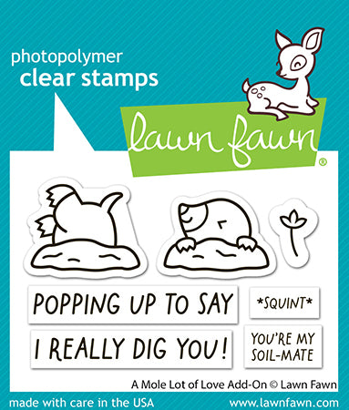 A Mole Lot Of Love Add-On Stamp Set