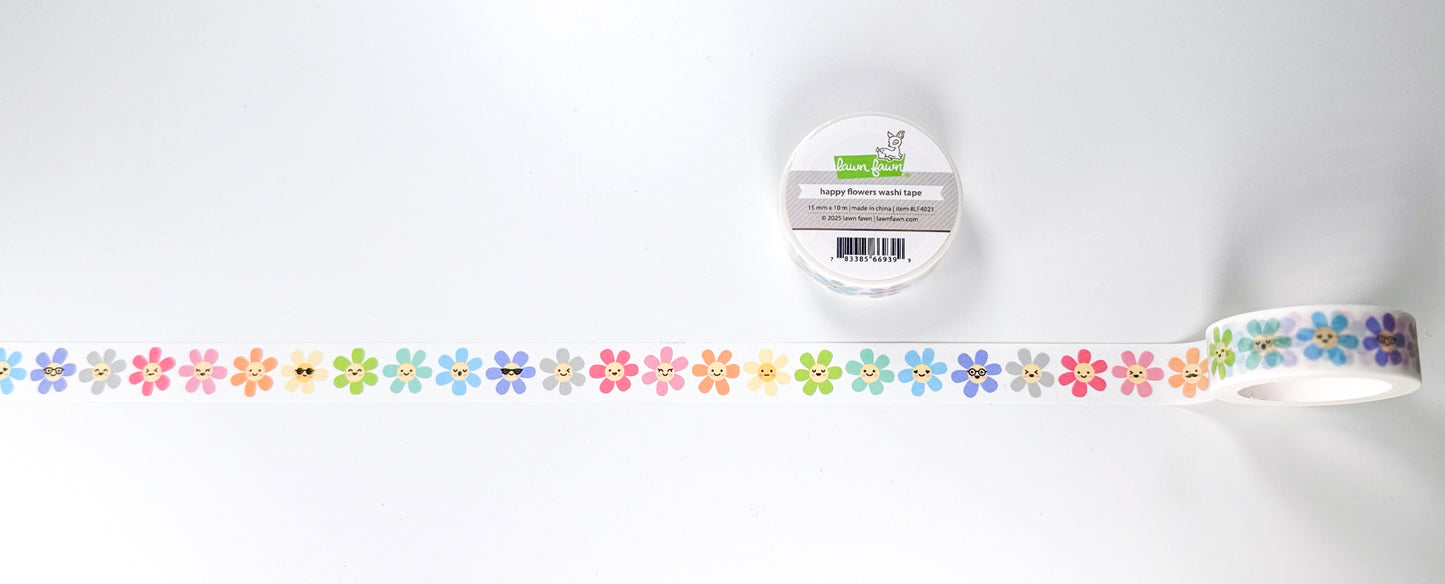 Happy Flowers Washi Tape