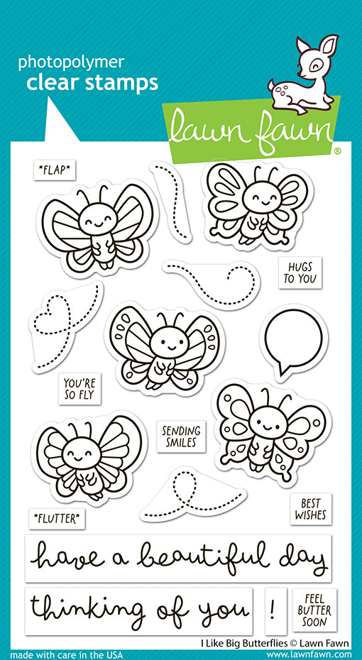 I Like Big Butterflies Stamp Set