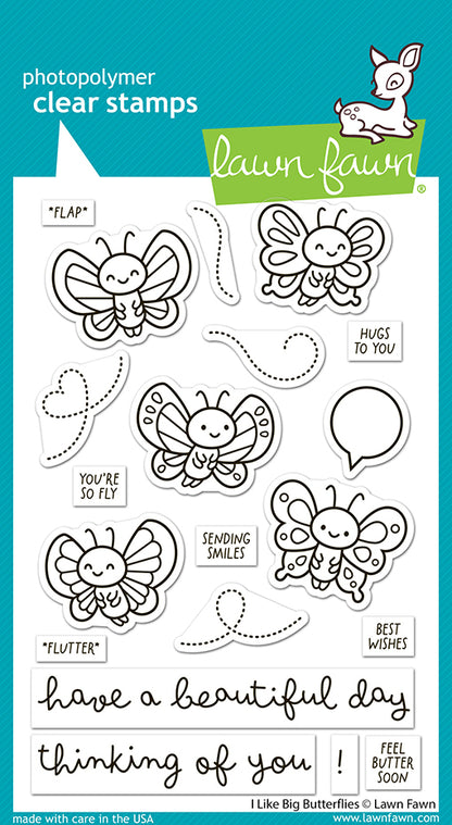 I Like Big Butterflies Stamp Set