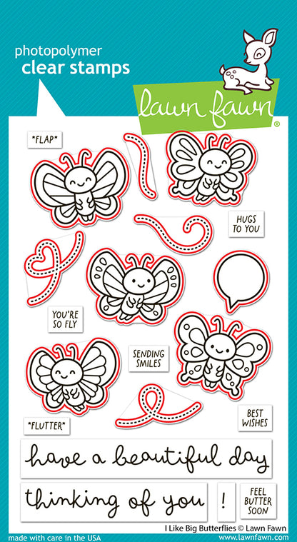I Like Big Butterflies Stamp Set
