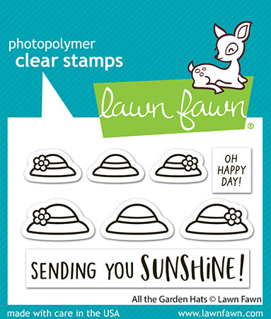 All The Garden Hats Stamp Set