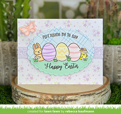 Folksy Sprig Border Lawn Cuts