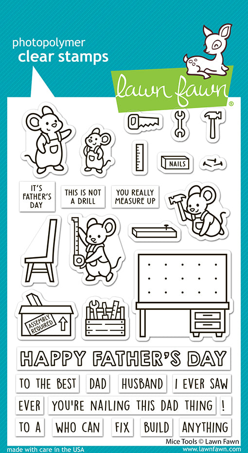Mice Tools Stamp Set