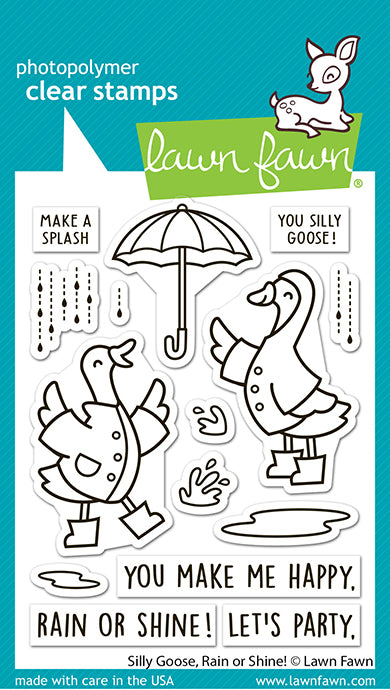 Silly Goose, Rain Or Shine! Stamp Set