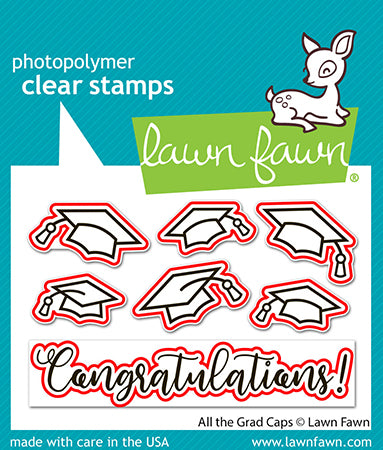 All The Grad Caps Lawn Cuts