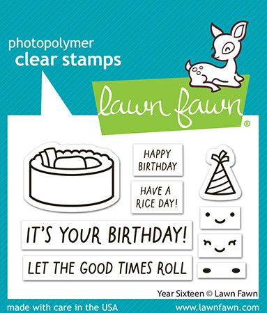 Year Sixteen Stamp Set