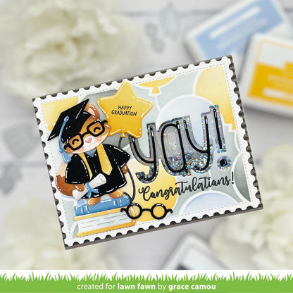 Build-A-Critter Graduation Accessories Lawn Cuts