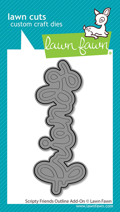 Scripty Friends Outline Add-On Lawn Cuts