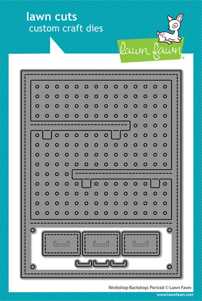 Workshop Backdrop: Portrait Lawn Cuts