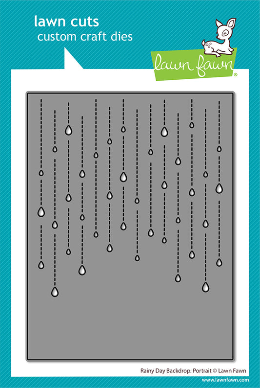 Rainy Day Backdrop: Portrait Lawn Cuts