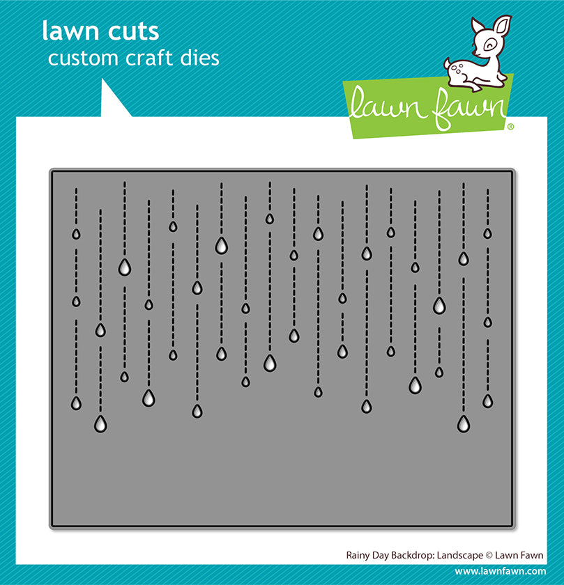 Rainy Day Backdrop: Landscape Lawn Cuts