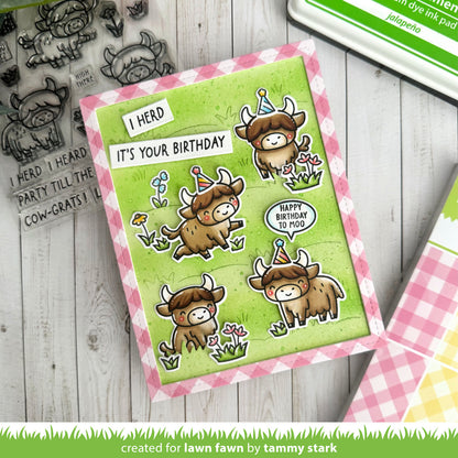 Highland Cows! Stamp Set