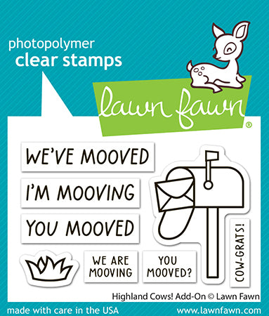 Highland Cows! Add-On Stamp Set