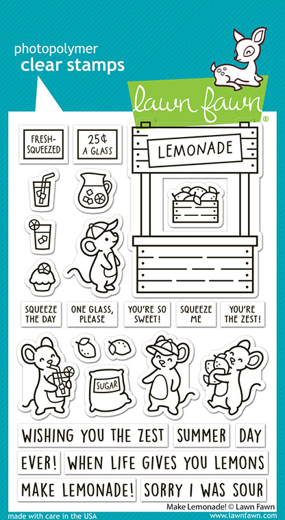 Make Lemonade! Stamp Set
