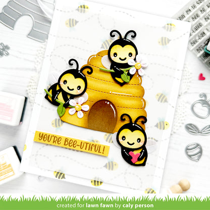 Henry's Build-A-Sentiment: Honey Bee Stamp Set